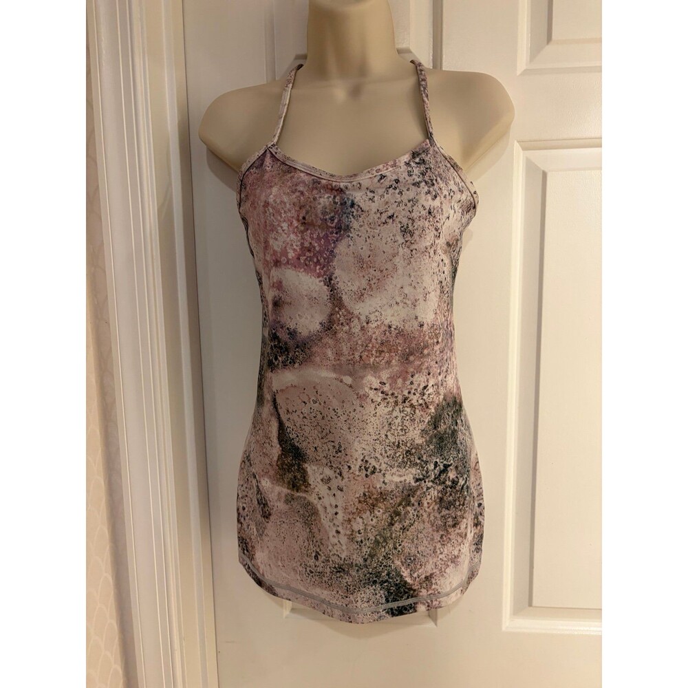 Lululemon Power Y Tank - Sugar Crush - 6